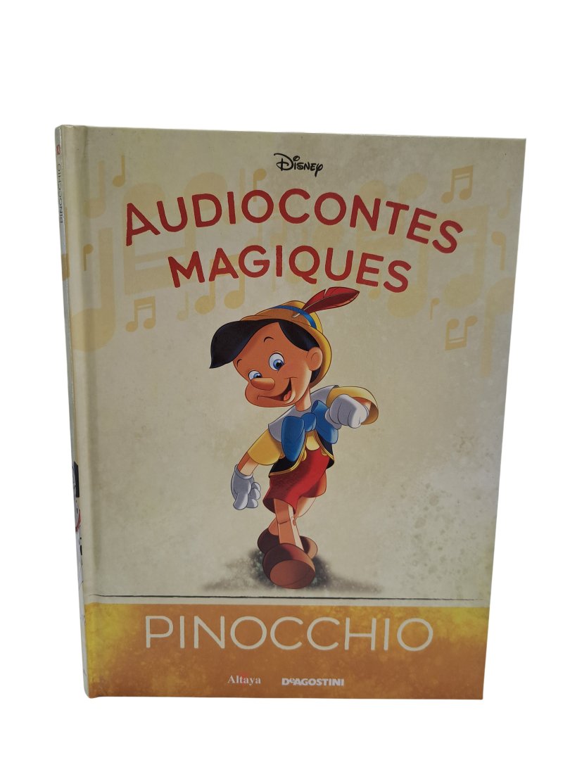 Livre audiocontes magiques altaya pinocchio