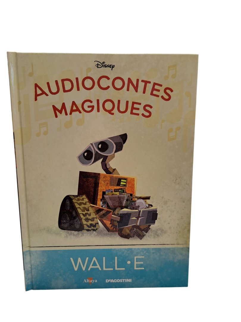 Livre audiocontes magiques altaya wall-e