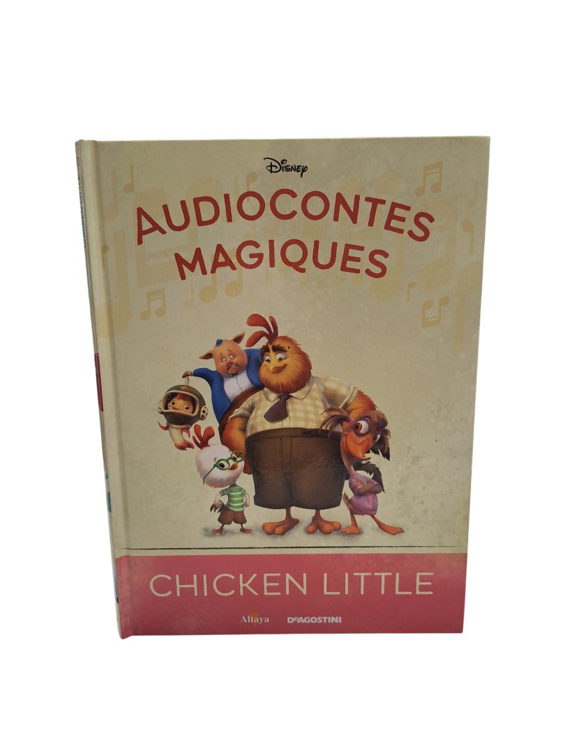 Livre audiocontes magiques altaya chicken little