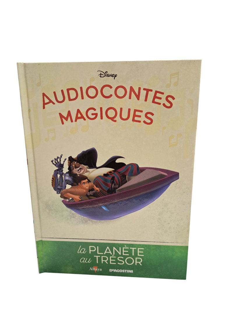 Livre audiocontes magiques altaya la planete au tresor