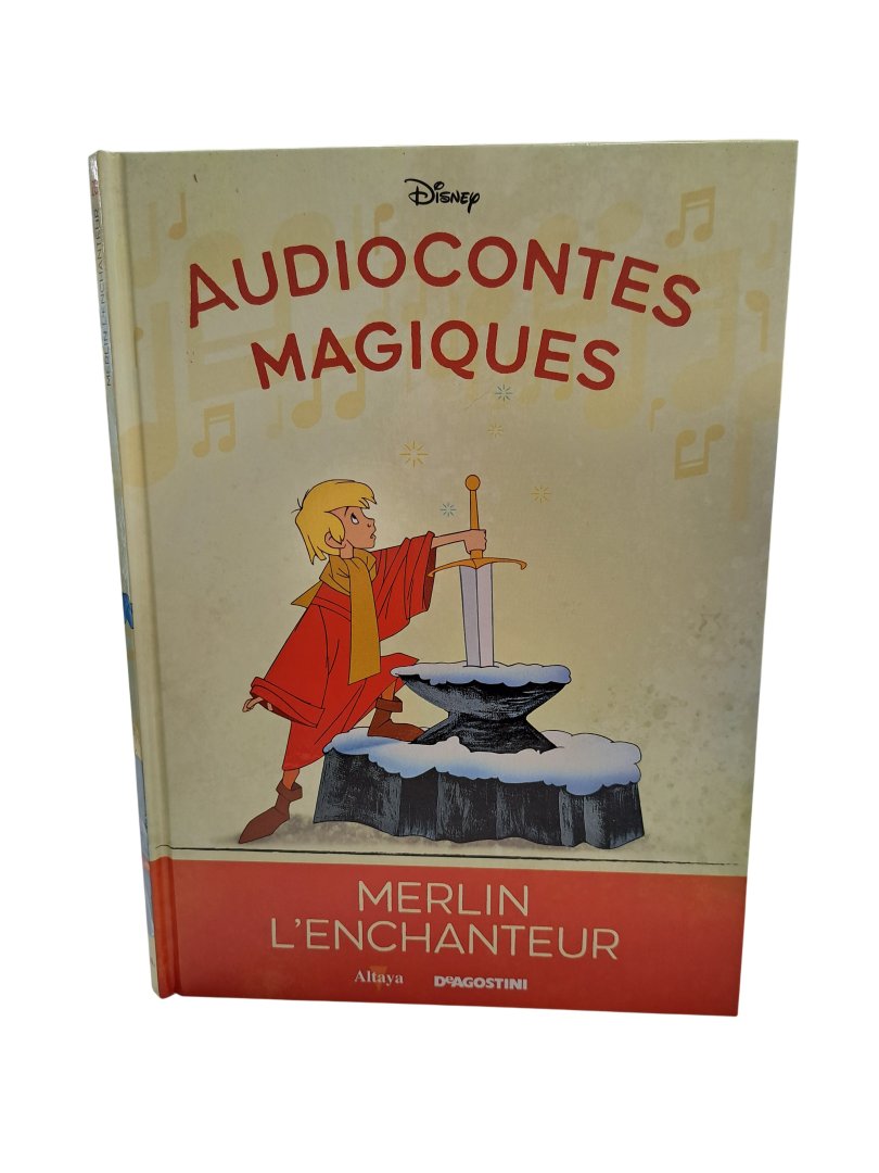 Livre audiocontes magiques altaya merlin l'enchanteur