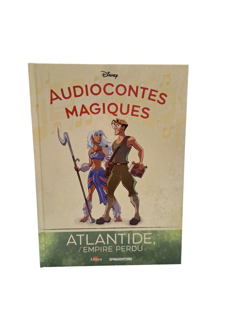 Livre audiocontes magiques altaya atlantide, l'empire perdu