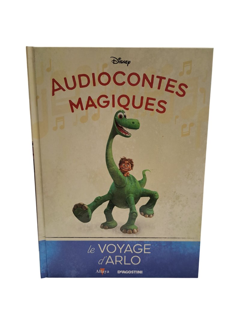 Livre audiocontes magiques altaya le voyage d'arlo