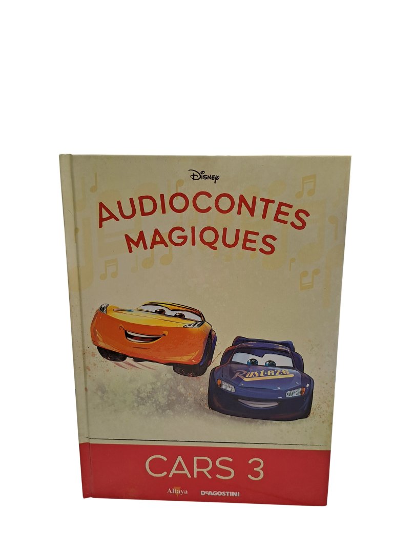 Livre audiocontes magiques altaya cars 3