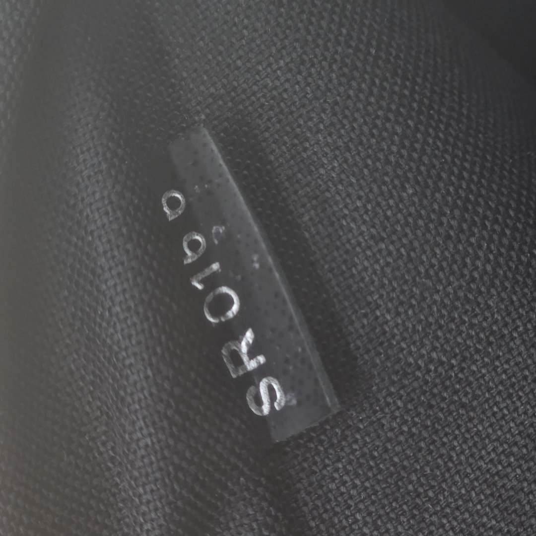 Sac porte documents de voyage toile damier graphite avec bandouliere