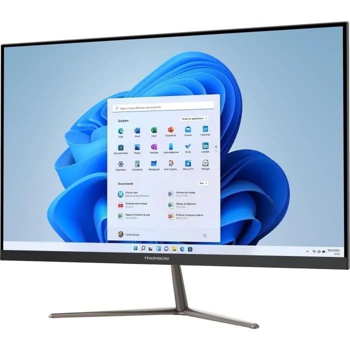 Ordi bureau aio24c4bk128 celeron n4020 1,1ghz 4go 128go