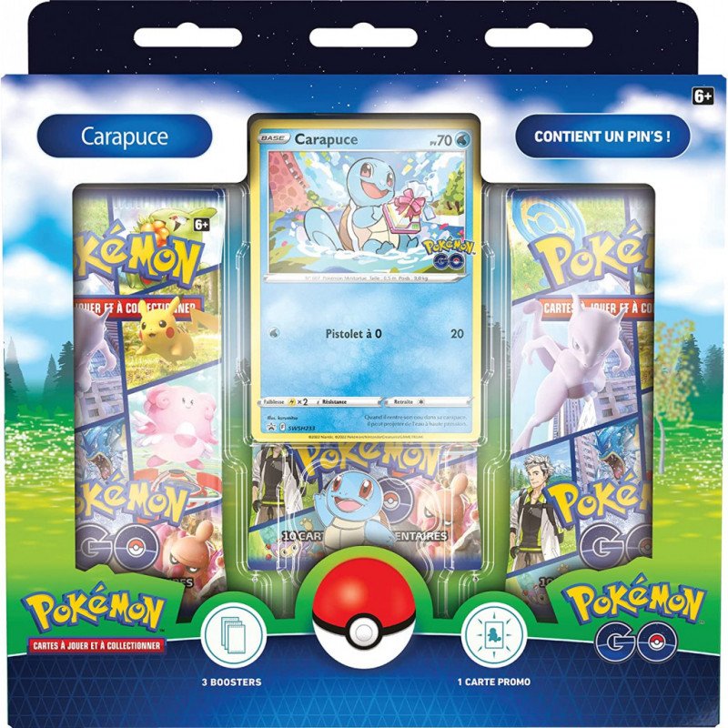 Coffret go pin - carapuce
