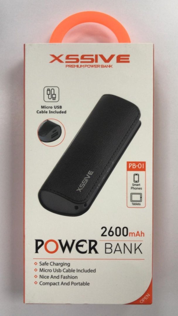 Batterie externe 2600mah pb-01