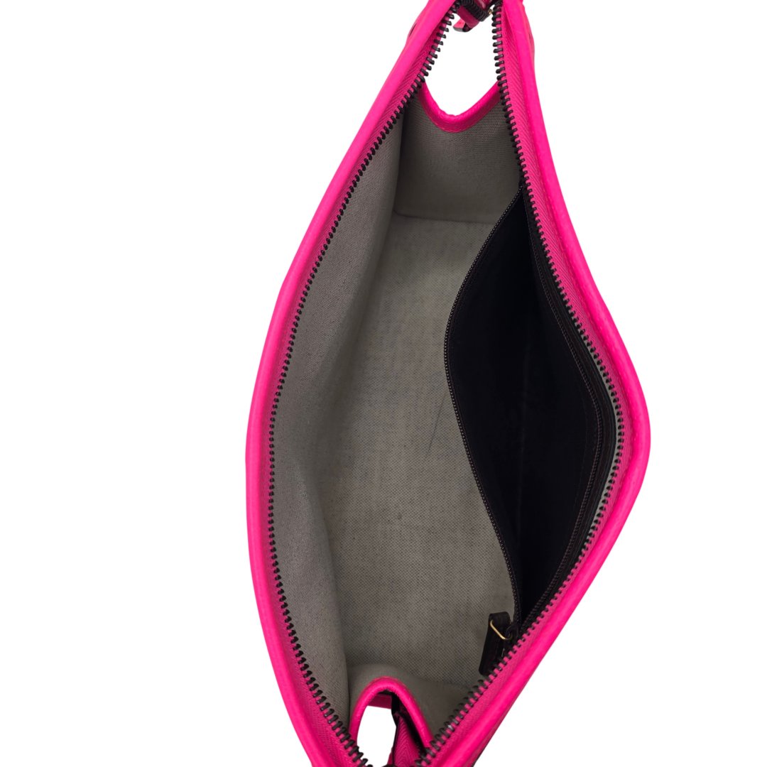 Pochette ophidia toile gg supreme fuschia