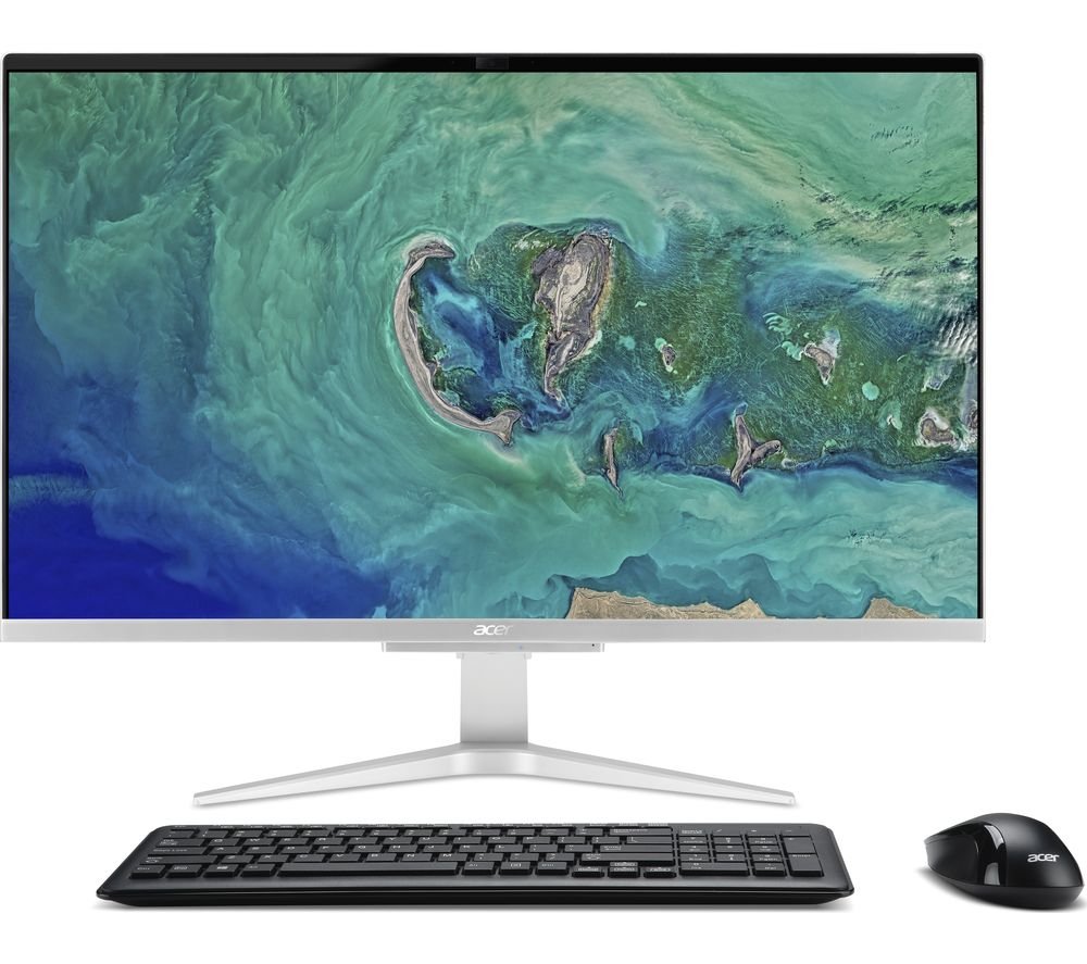 Pc tout en un intel core i5-8250u 1.6ghz aspire c27-865 8 go