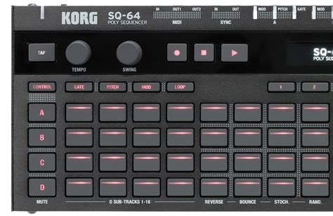 Clavier sequenceur sq-64