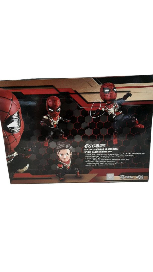 Spider-man: no way home - figurine egg attack spider-man integra
