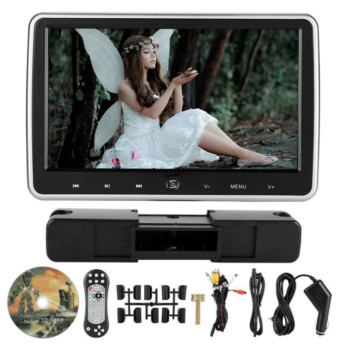 Lecteur dvd portable 10.1 " ecran appuie tete voiture