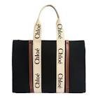 Sac cabas woody laine noir