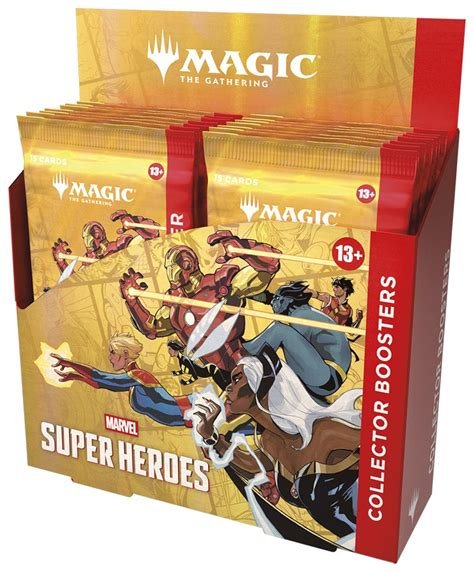 Booster collector marel - super heroes