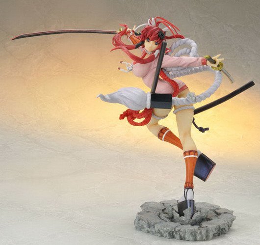 Figurine hyakka ryoran samurai girls jubee yagyu figure