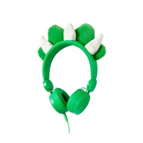 Casque filaire type jack led cornes dino