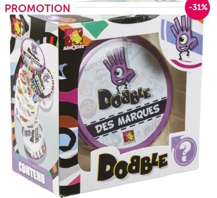 Jeu de societe dobble des marques