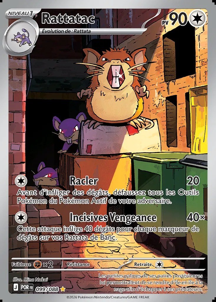 Cartes a collectionner rattatac