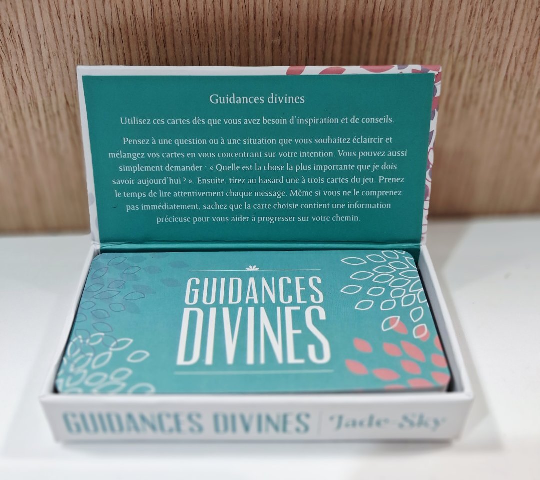 Mon oracle de poche guidances divines - 40 cartes d'inspiration