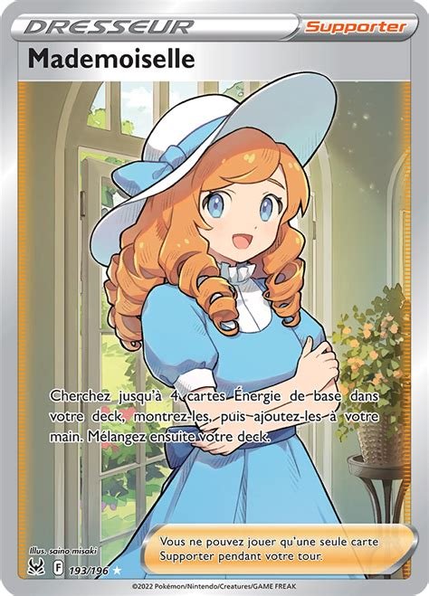 Carte pokemon mademoiselle lor 193
