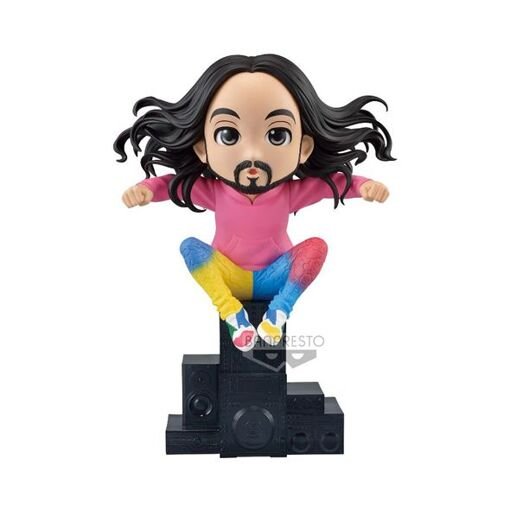 Famous character - qposket - steve aoki - figurine 10cm