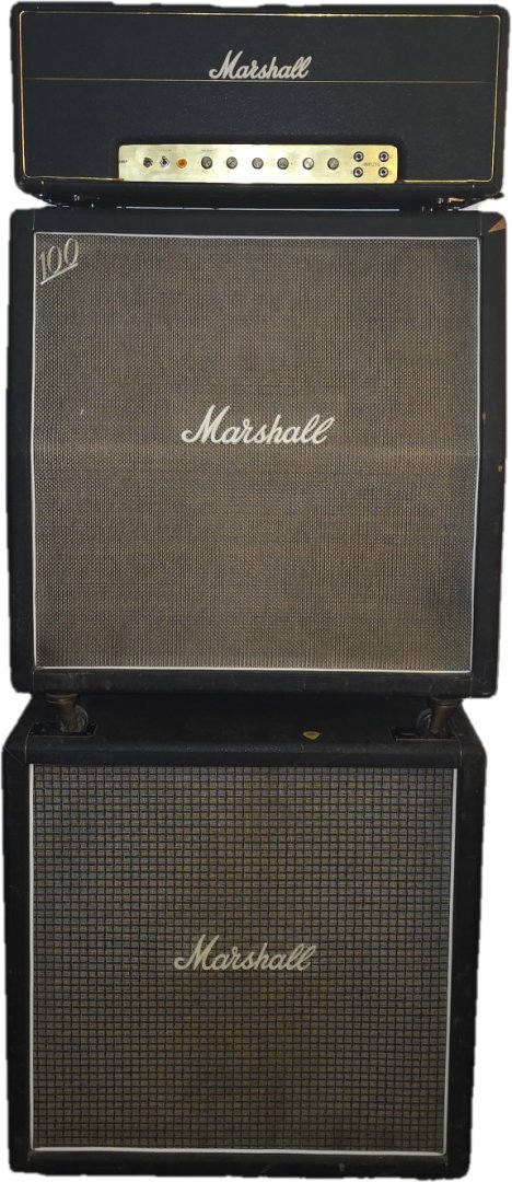Ampli guitare major 1978 a lampes 200w