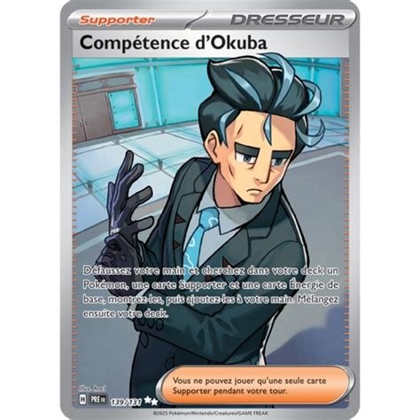 Carte pokemon competence d'okuba pre 139/131