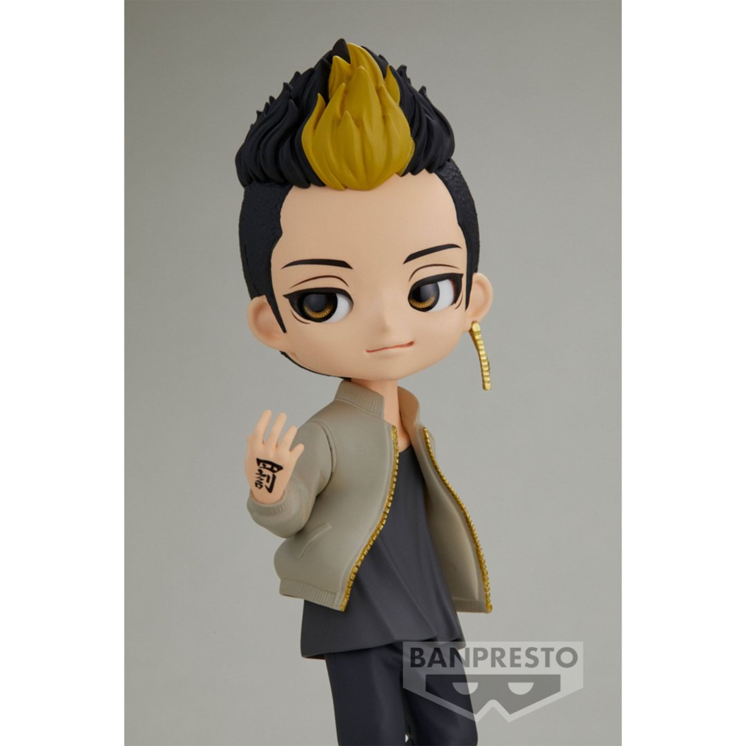 Figurine tokyo revengers shuji hanma qposket 15cm