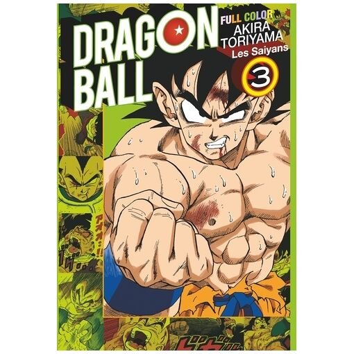 Dragon ball - full color - les saiyens - tome 3