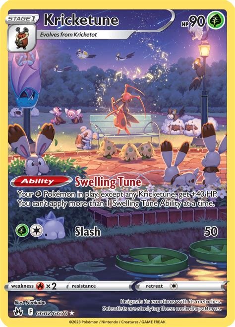 Cartes kricketune gg02/gg70