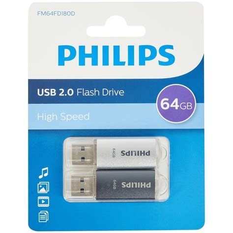 Lot 2 cles usb 64 go