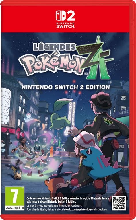 Jeu nintendo legendes pokemon z a