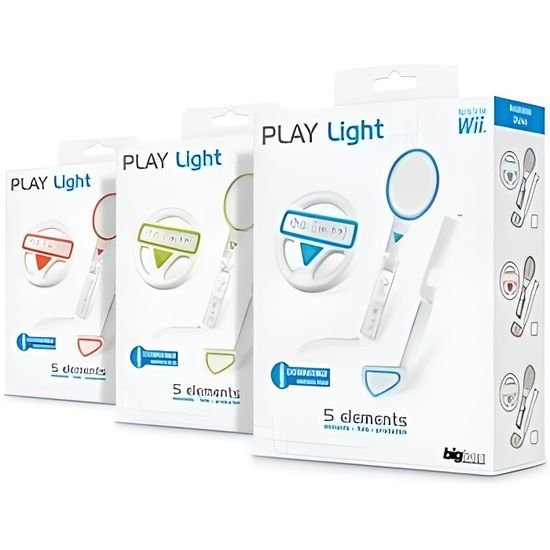 Accessoire wii / wii u play light 5 elements