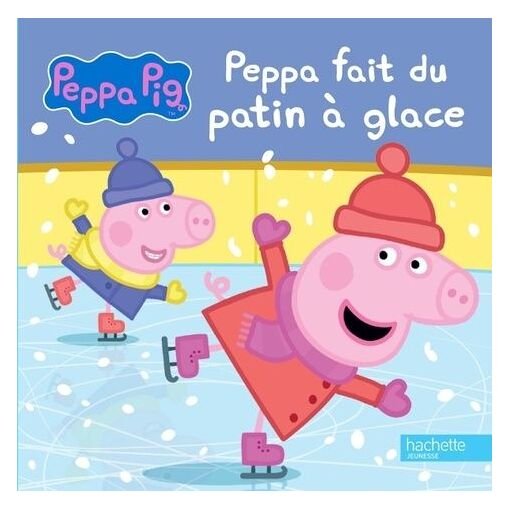 Peppa fait du patin a glace