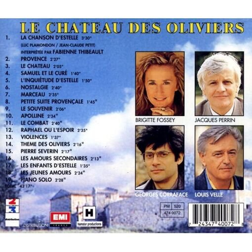Cd le chateau des oliviers (b.o.f)
