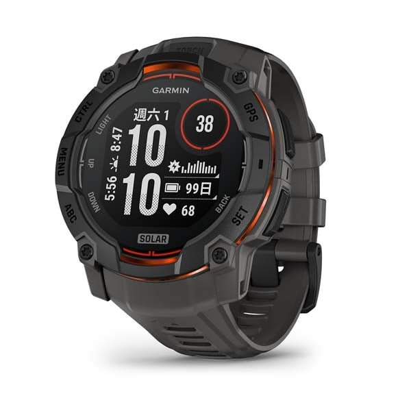 Montre connectee instinct 3 solar 50mm gps
