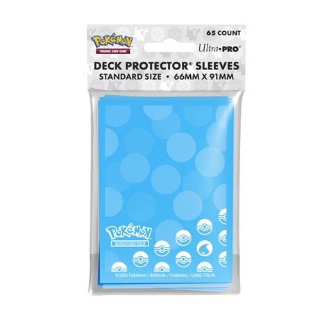 Goodies pokemon sleeves energie type eau