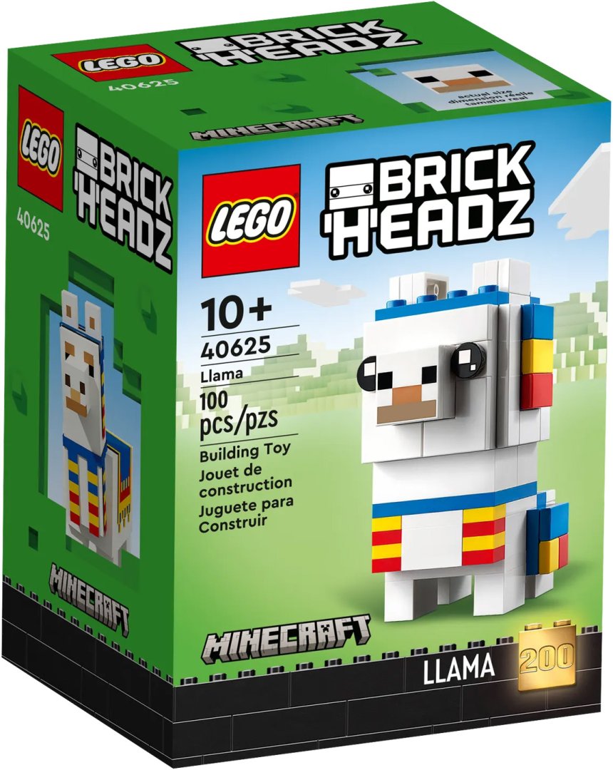 Figurine minecraft llama 40625