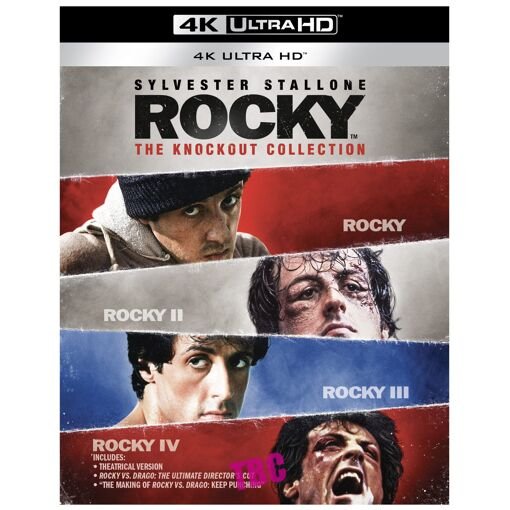 Rocky: the knockout collection [4k ultra hd] [rocky: 1976 rocky ii: 1979 rocky iii: 1982 rocky i