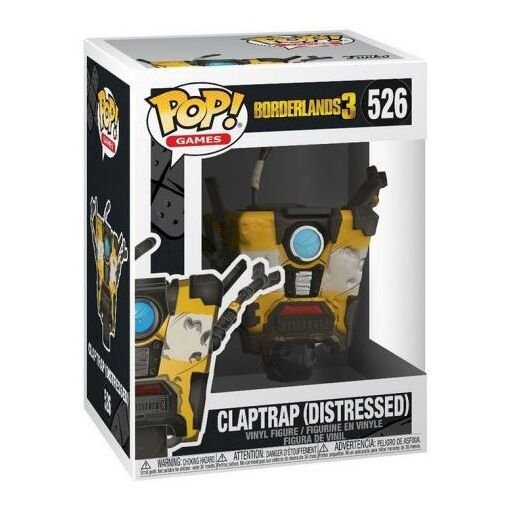 Figurine games - bobble head pop n° 479 - borderlands 3 - claptrap