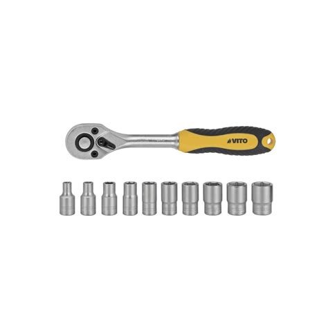 Bricolage, jardin cle a cliquet + 10 douilles