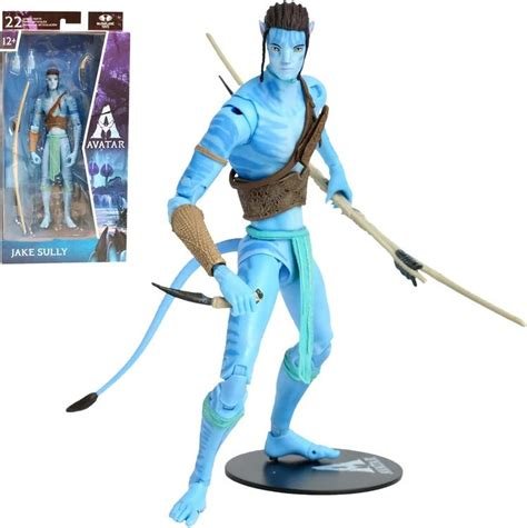 Bandai - disney avatar - figurine mcfarlane 17cm - jake sully -