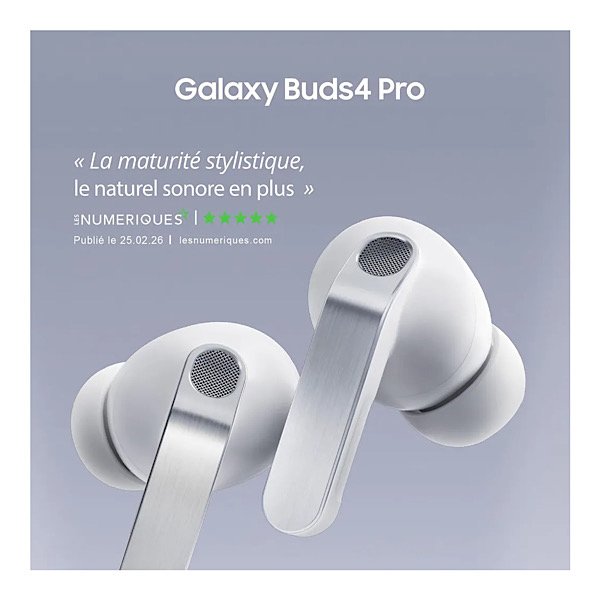 Ecouteurs bluetooth galaxy buds4 pro