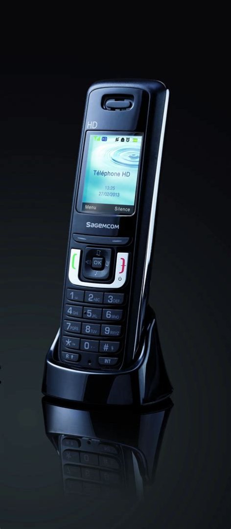 Telephone fixe sans fil d68 hd