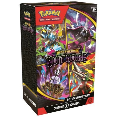 Bundle 6 boosters nuit noire me05