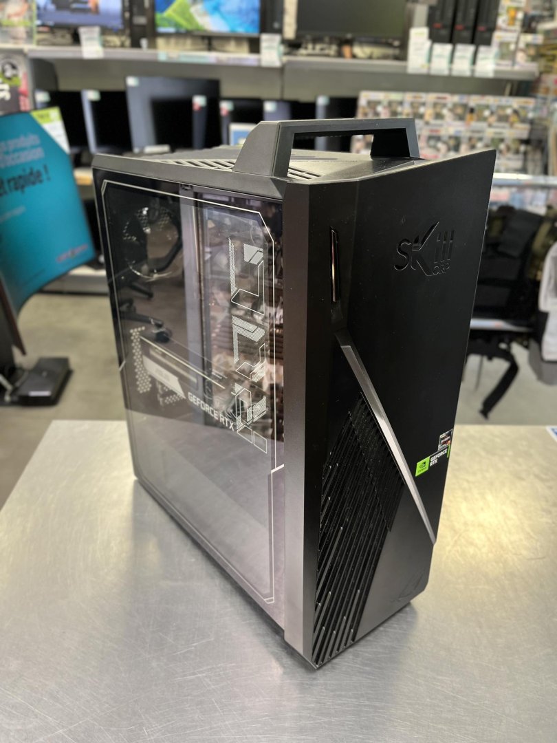 Unite centrale gamer amd ryzen 7 5700g nvidia rtx 3070 8go 16go ddr4 3200mhz 3,8ghz 1to nvme m,2