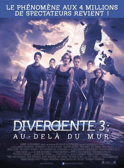 Divergente 3 : au dela du mur