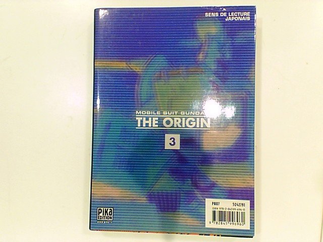 Mobile suit gundam the origin (pika) - tome 3 : garma - 1ere partie