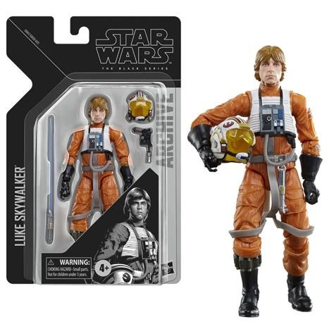 Star wars the black series archive luke skywalker, figurine de 1